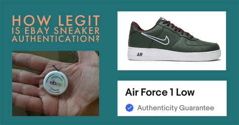 is ebay sneaker authentication legit.